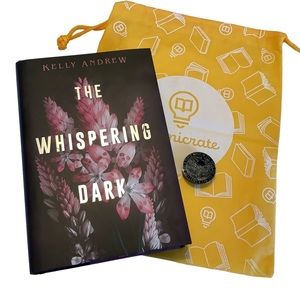 Illumicrate  First Ed Signed The Whispering Dark Kelly Andrew and Pop Socket